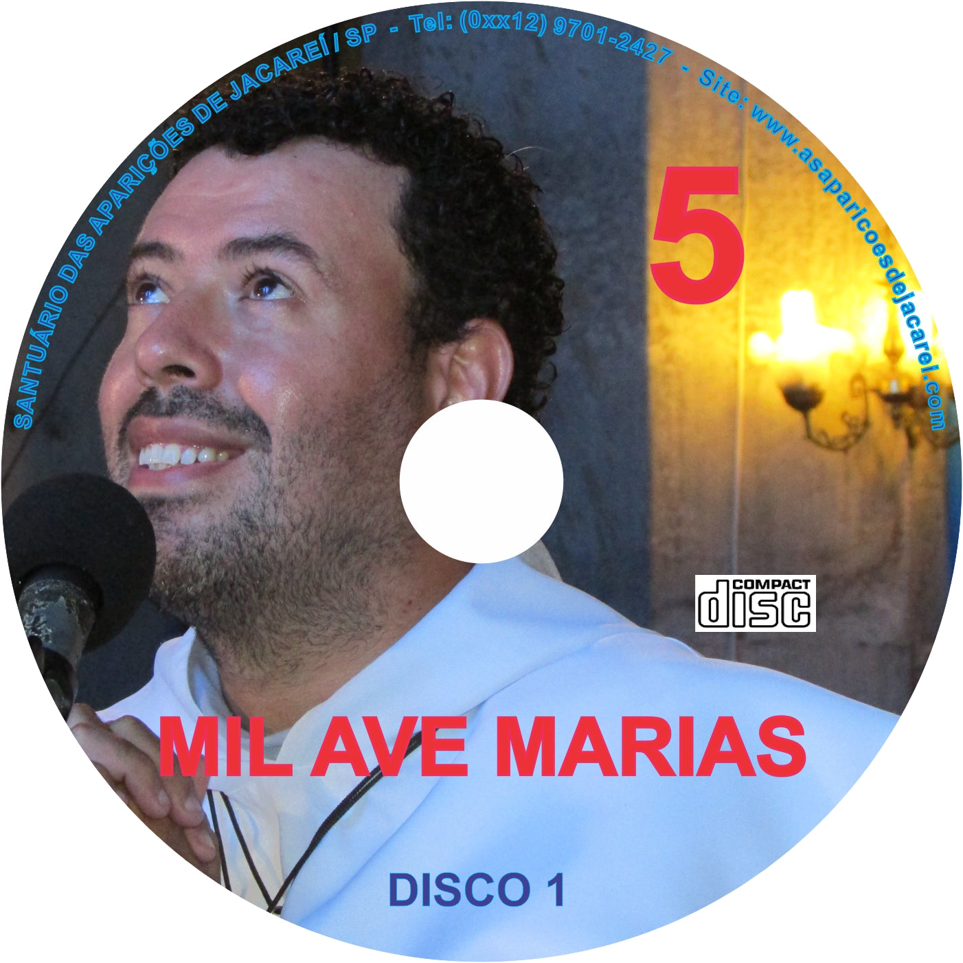 CD Terço das Mil Ave Marias 5 CD Terço das Mil Ave Marias 5